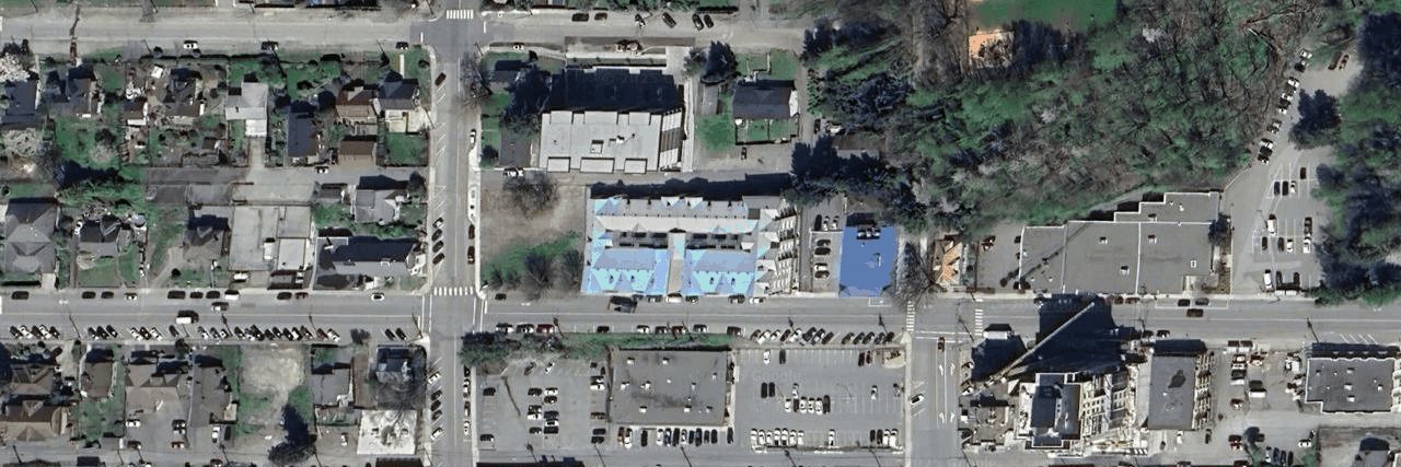 Mission Manor aerial view