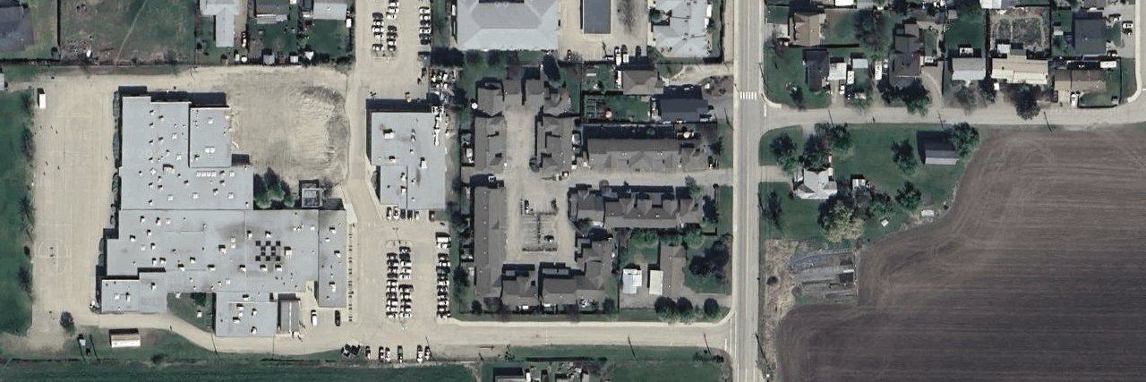 aerial view