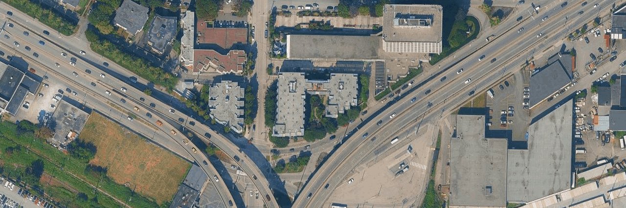 Retro Lofts aerial view