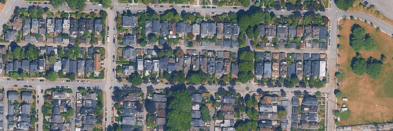 Kits Point aerial view