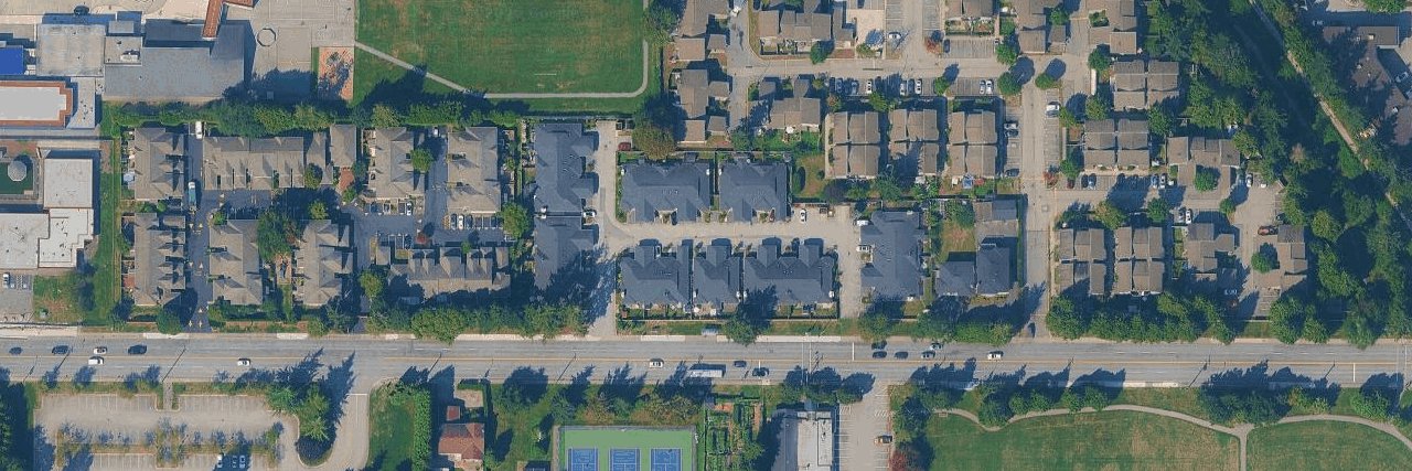 Cambie Court aerial view
