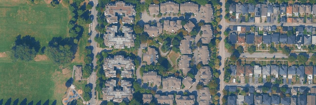The Springs At Langara aerial view