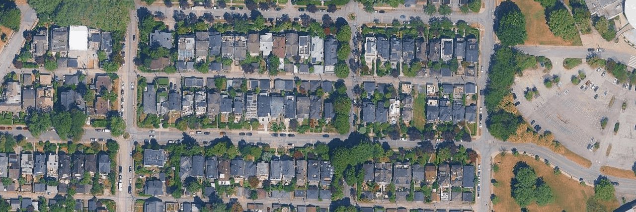 Kits Point aerial view