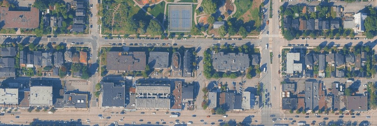 aerial view