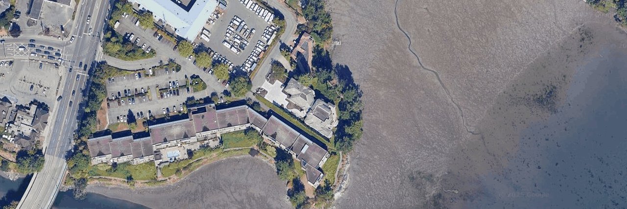 Harbours End aerial view