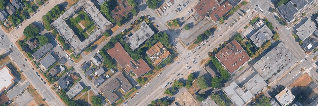 Villa Monterey aerial view