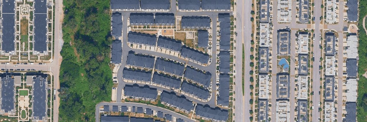 Latimer Heights Chelsea aerial view