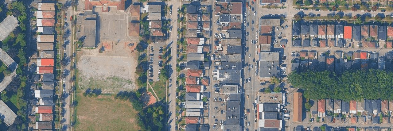 aerial view