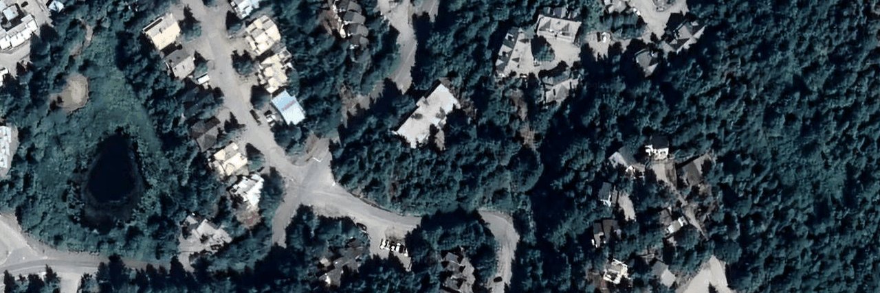 Whistler West aerial view
