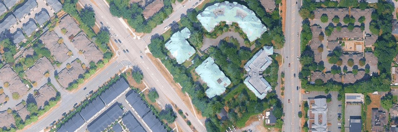 The Sands aerial view