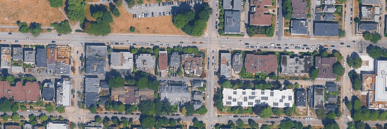 Seagate Villa aerial view