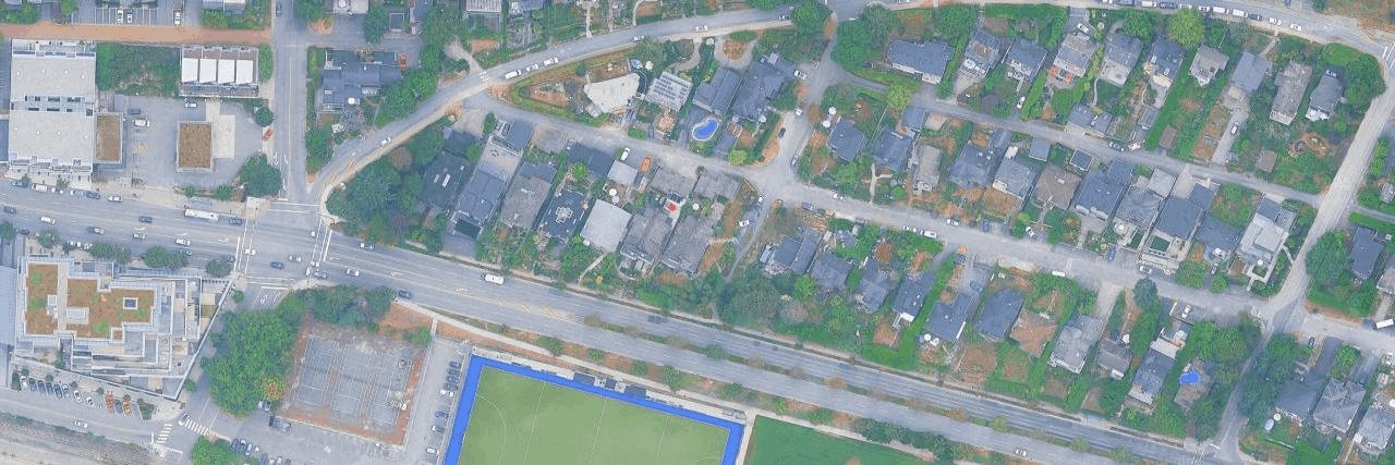 aerial view