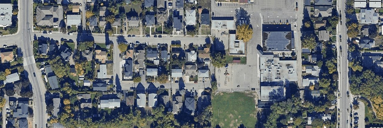 aerial view