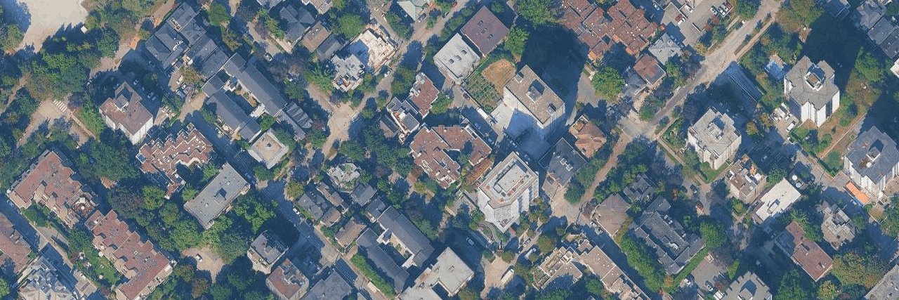 Brighton Court aerial view