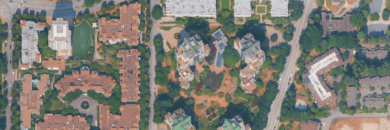 The Selkirk aerial view