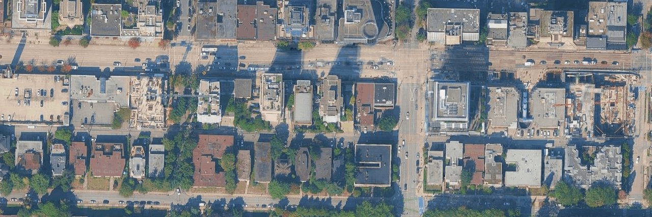 Lougheed Heights Tower 2 aerial view