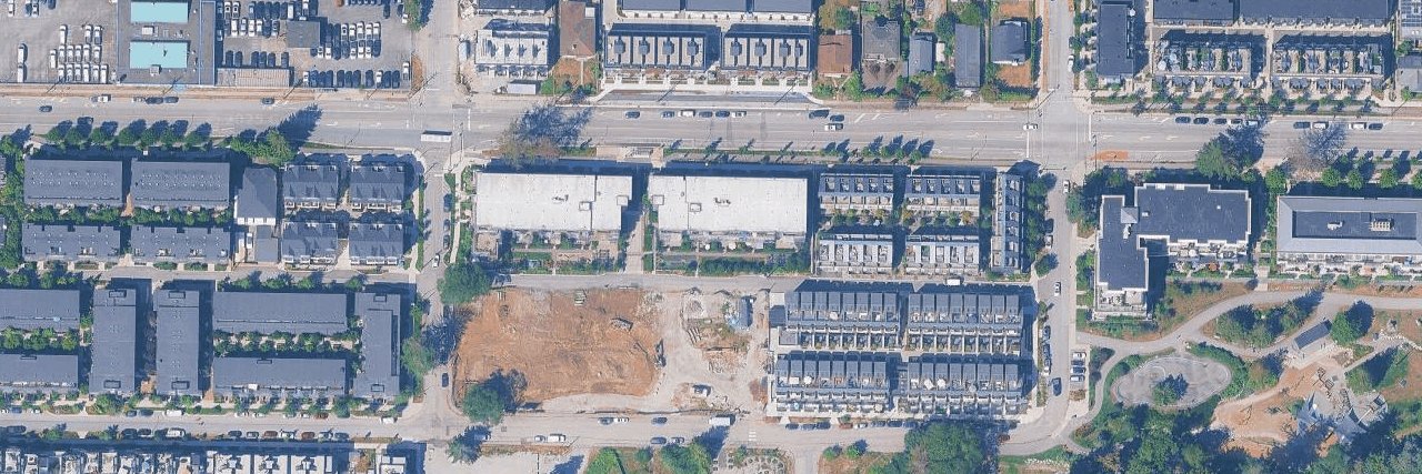 Morrison Walk aerial view