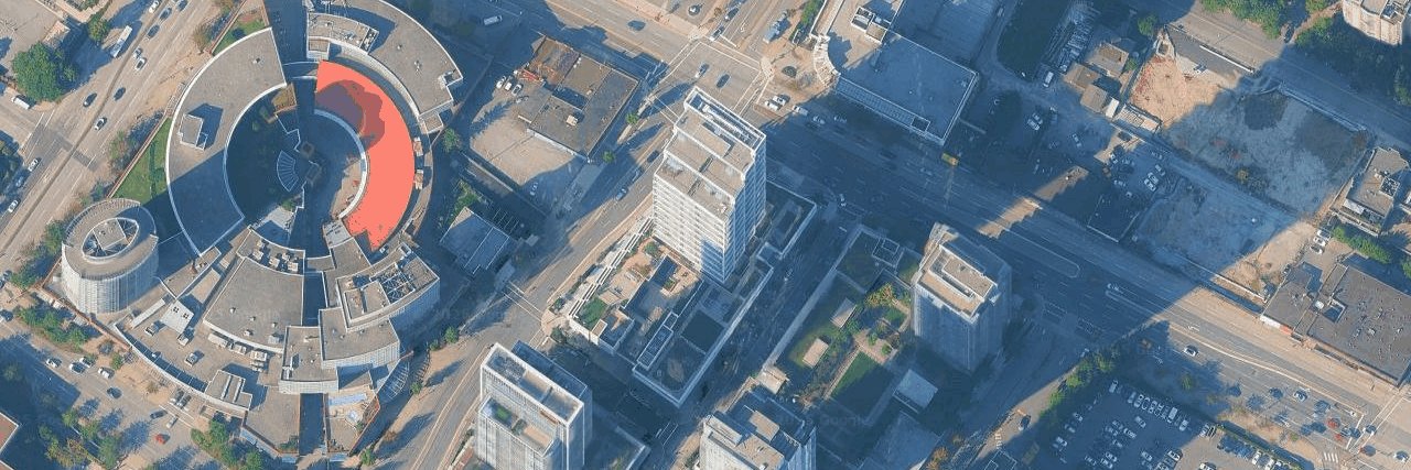 Station Square 6 aerial view
