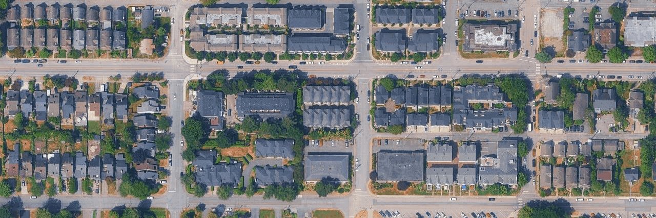 Garry Court aerial view