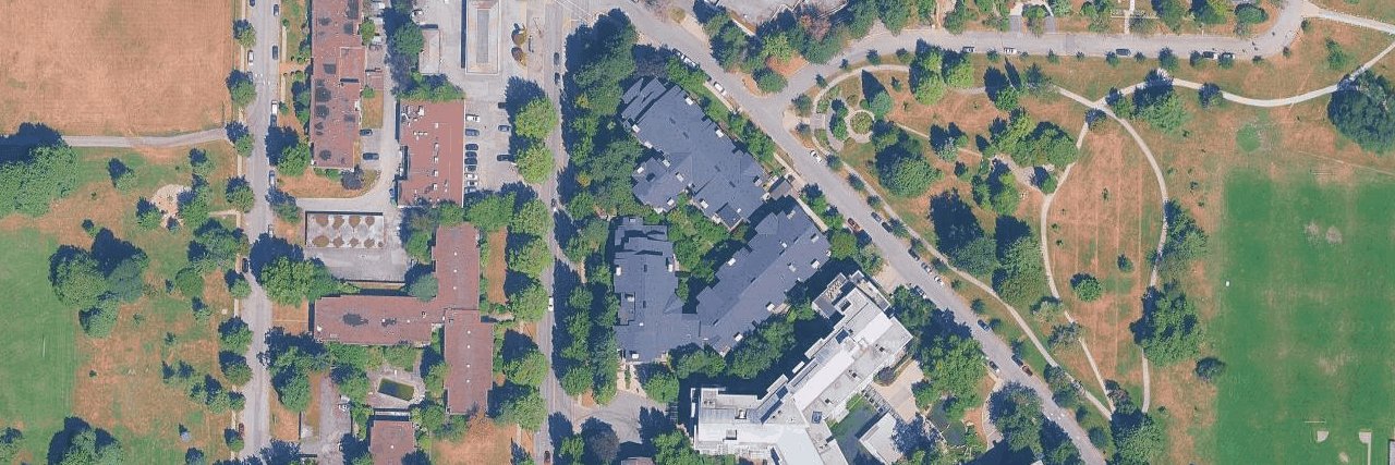 Alexandia House aerial view