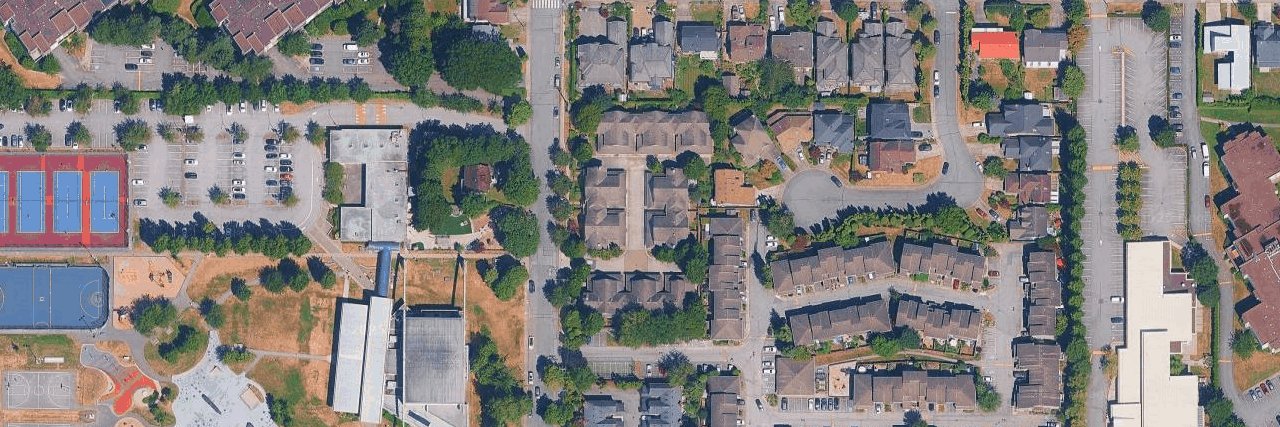 Cambria Court aerial view