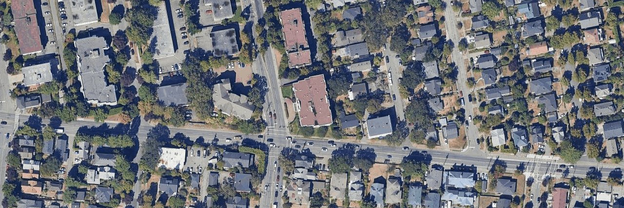 aerial view