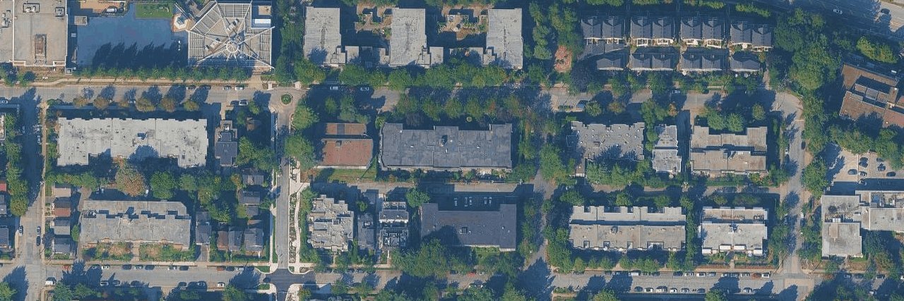 Mcgregor House aerial view