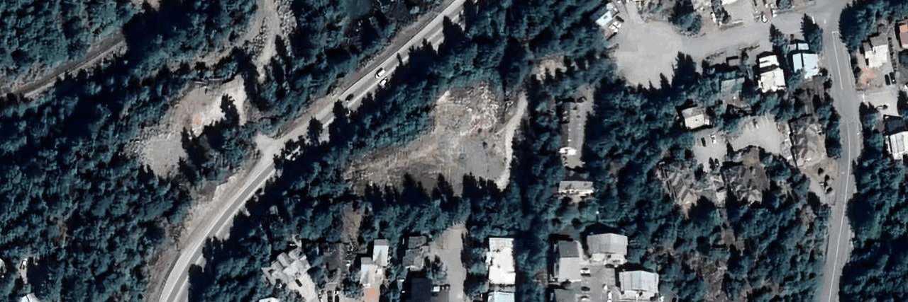 The Landing aerial view