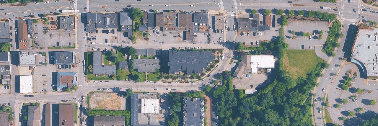 The Crest aerial view