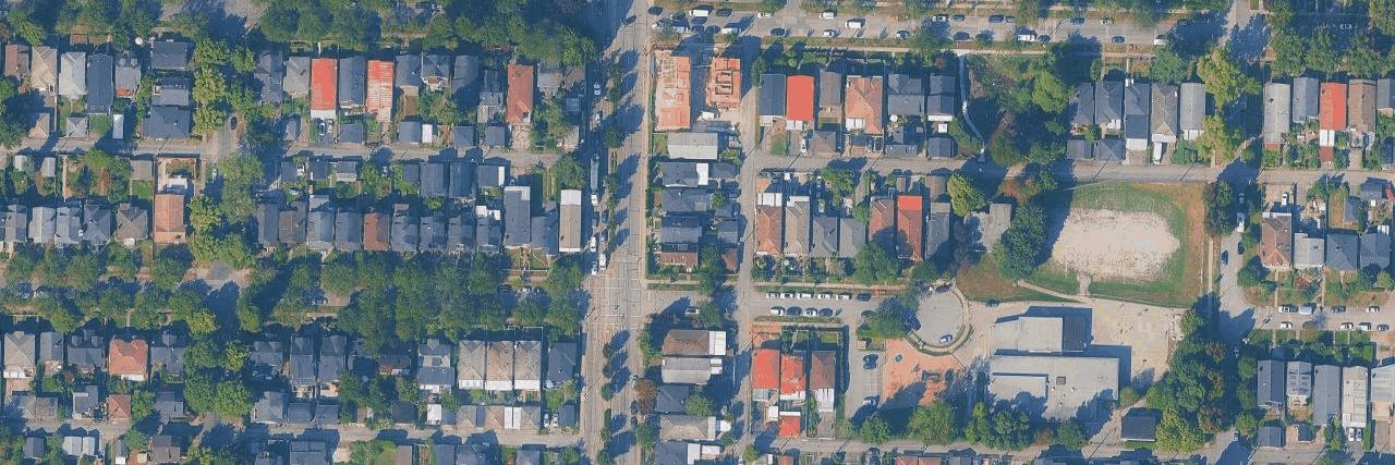 aerial view