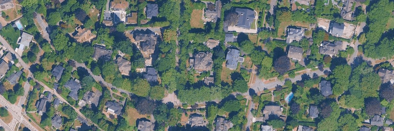 Greencroft Estate aerial view