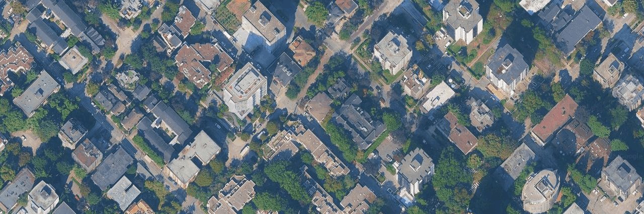 Broughton Court aerial view