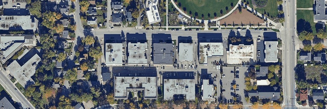 aerial view