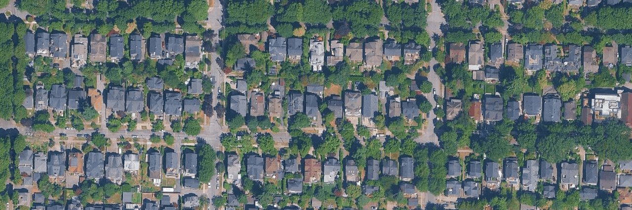 Kitsilano aerial view