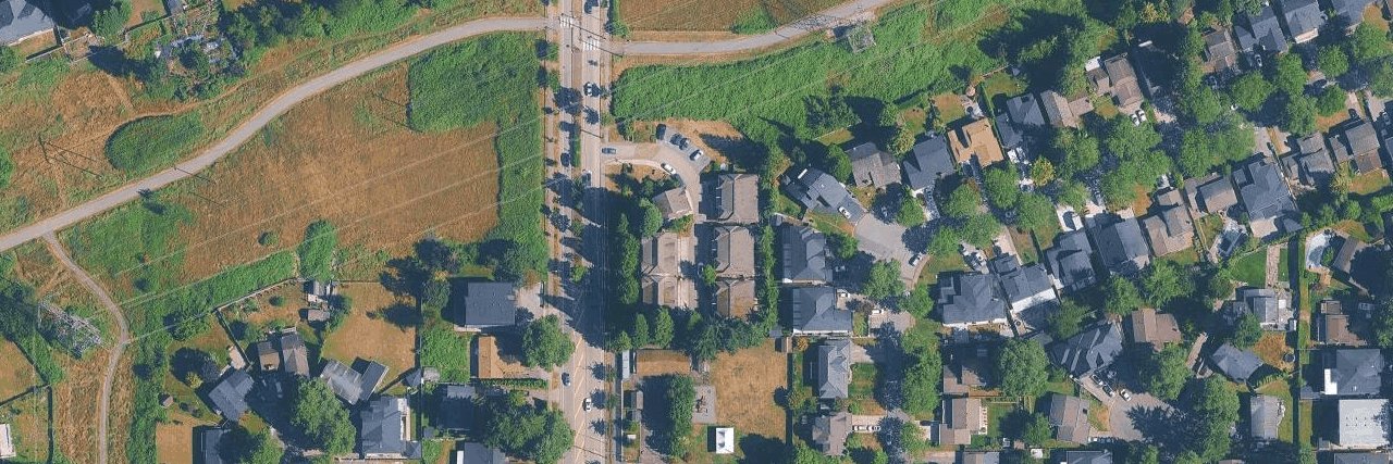 Paradise Lane aerial view