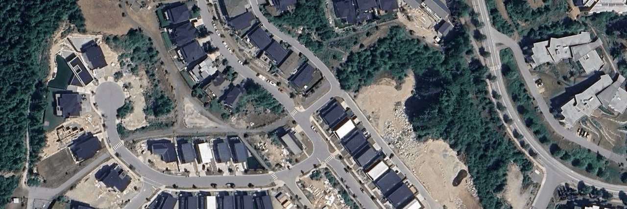Vista Townhomes aerial view