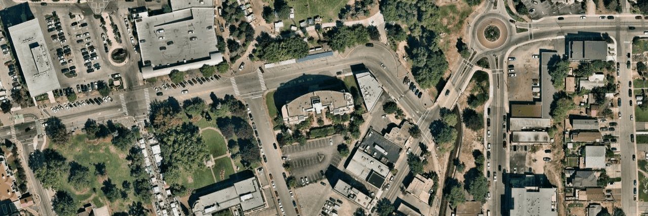 aerial view