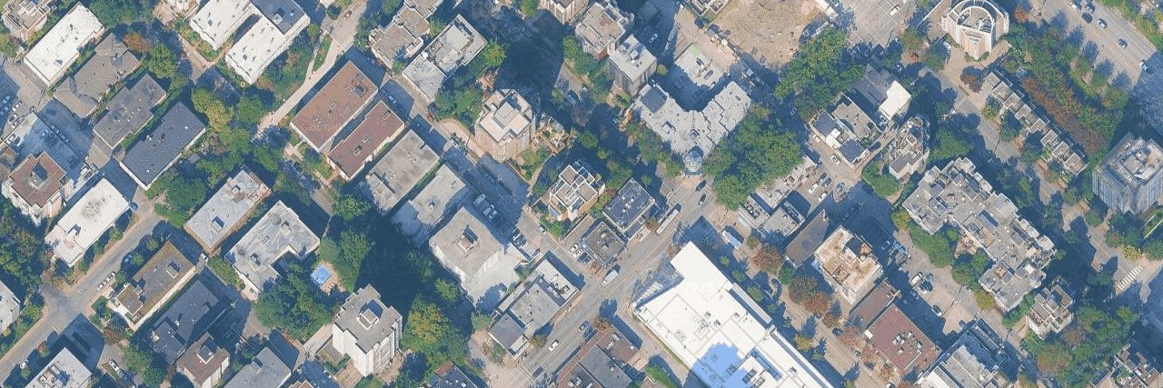 Casa Rosa aerial view