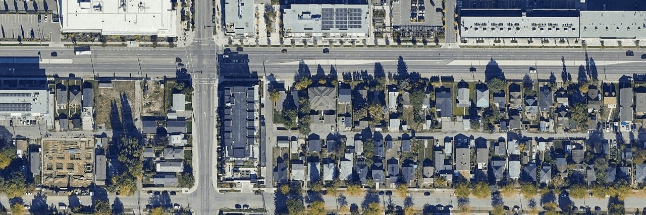 aerial view