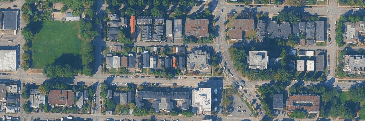 aerial view