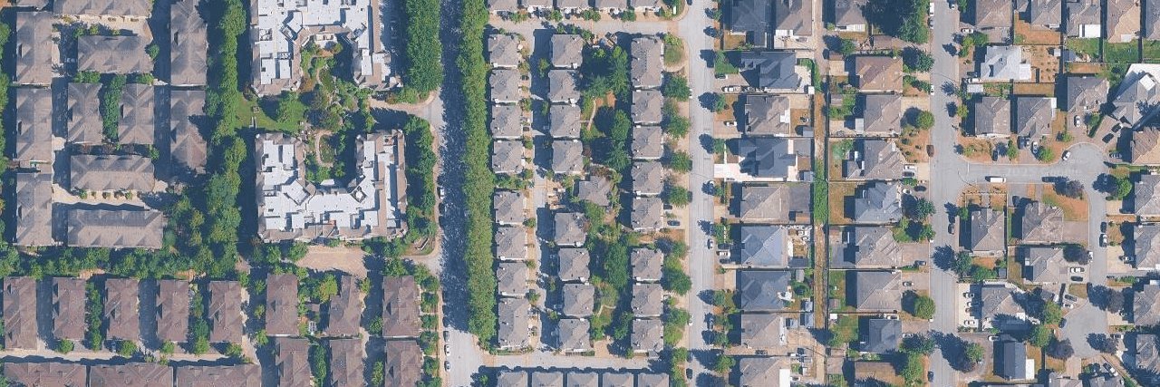 Hatfield Park Estates aerial view