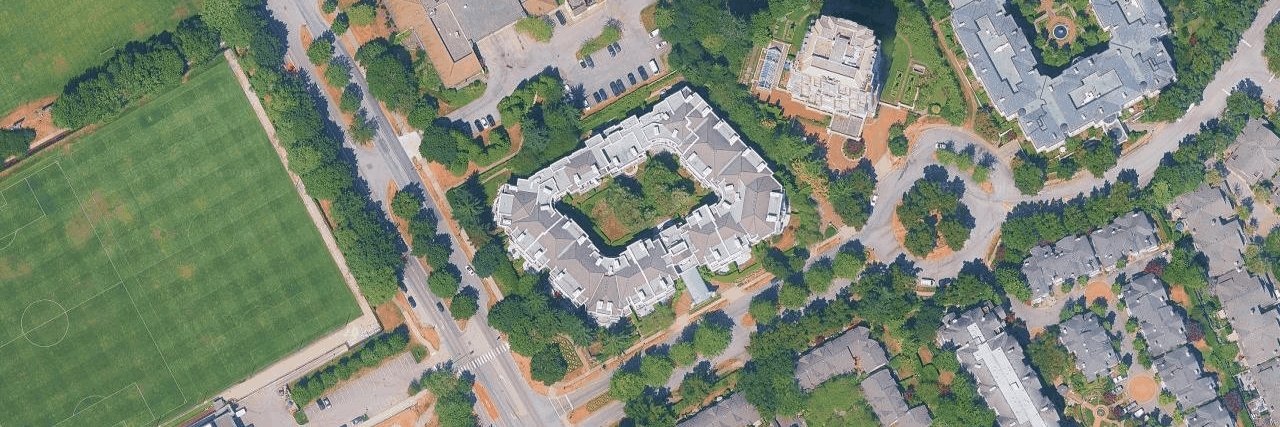 St. James aerial view