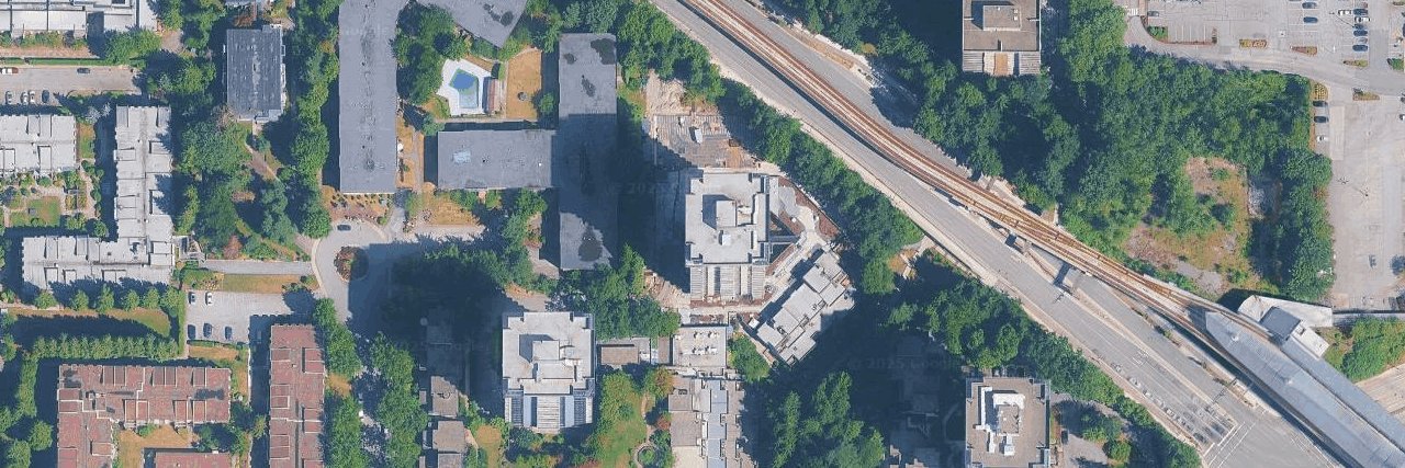 The Harrington aerial view