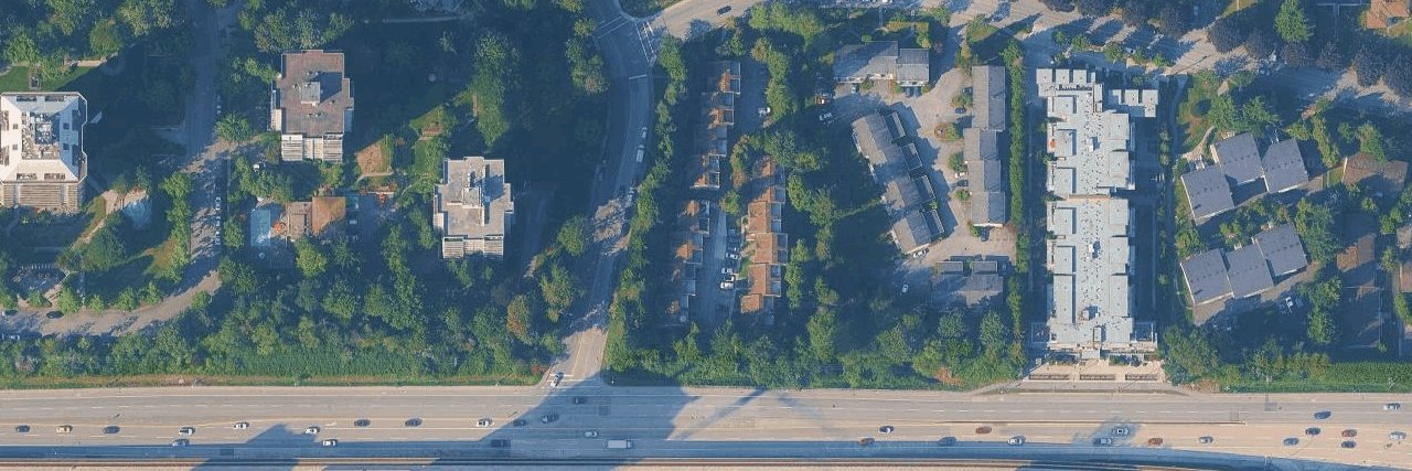 Springdale Manor aerial view