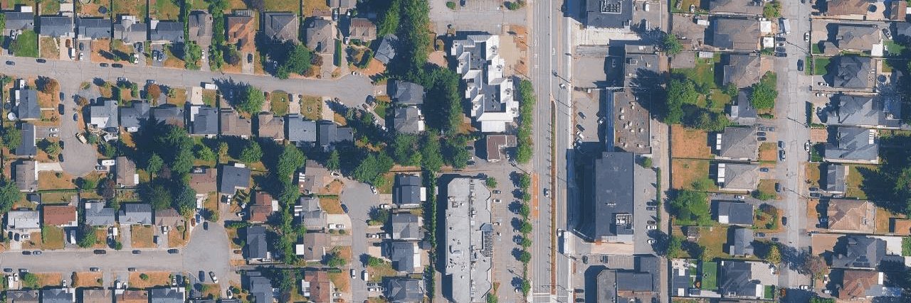 Highgate Terrace aerial view