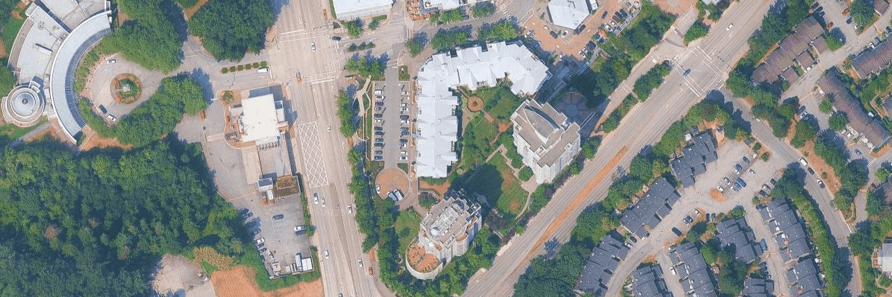 The Elgin aerial view