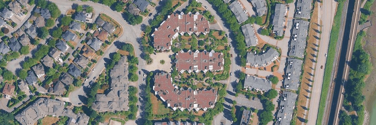 Governors Court aerial view