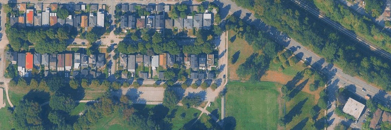 Trout Lake aerial view