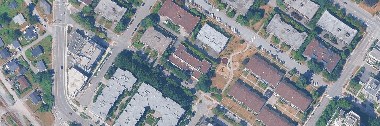 Chinook House aerial view