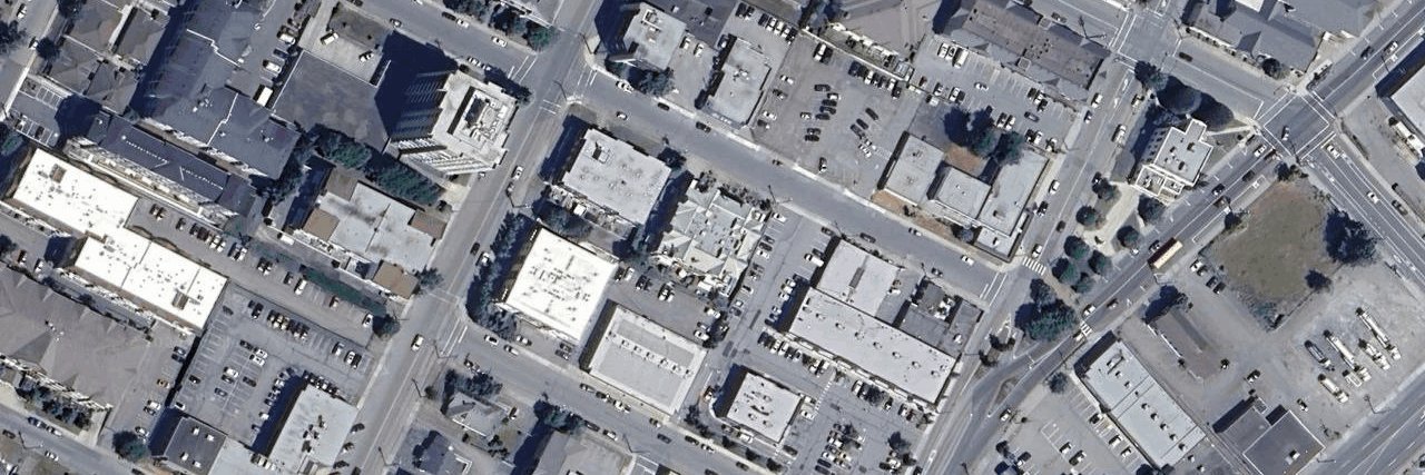 The Royal Oak aerial view